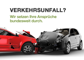 Verkehrsunfall? Rechtsanwalt setzt Ihre Ansprüche bundesweit durch.